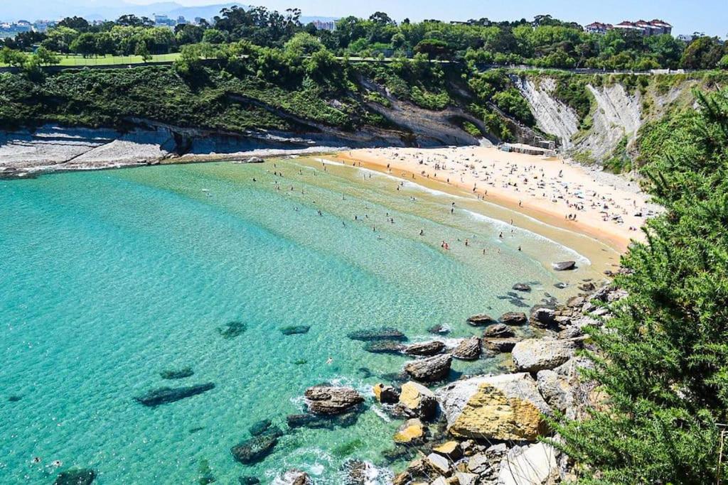 Вилла Bajo Con Terraza A 5 Min De La Playa Сантандер Экстерьер фото